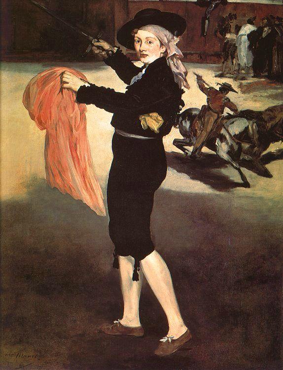 Edouard Manet Mlle Victorine in the Costume of an Espada Germany oil painting art